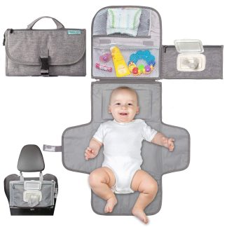 Kopi Baby Portable Diaper Changing Pad - Black Arrow