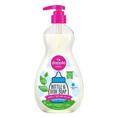 Dapple Bottle & Dish Soap - Fragrance Free - 16.9 fl oz