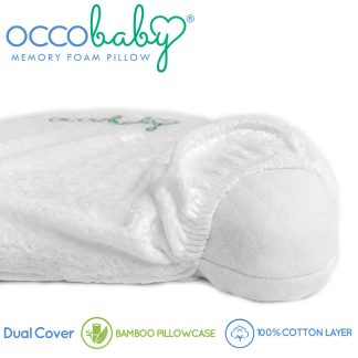 OCCObaby Head Shaping Memory Foam Pillow